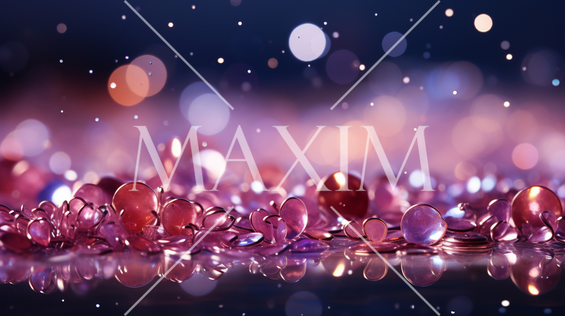 ピンク基調のおしゃれでクールなグラデーションの効いた背景画像