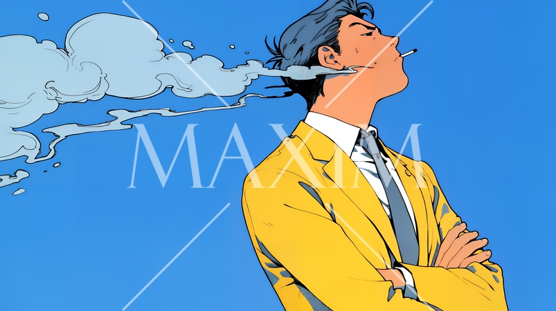 苦悩しているビジネスパーソン