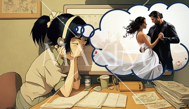 夢のまた夢：　貧乏暇なし：　社交ダンスなんて私には無理と諦めている女性