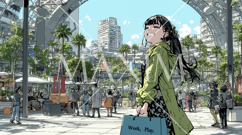 何の不安を抱くことなく平和な都会生活を送っている人々