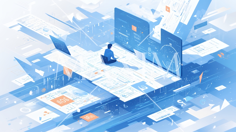 綿密なビジネス戦略を練っている女性