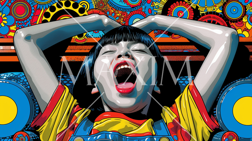 なんということだとあきれている女性