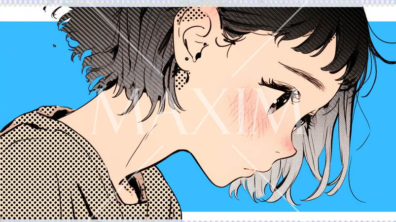 誰も理解してくれないとふてくされている女の子