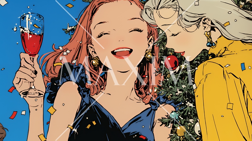 若者たちのクリスマスパーティ