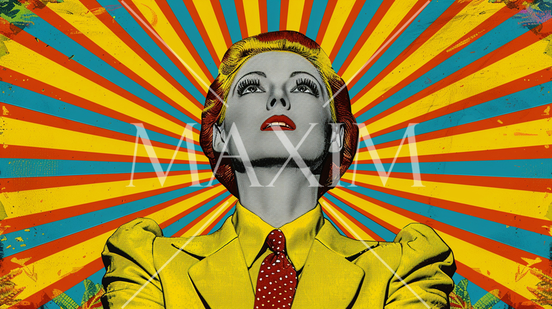 私を見よ！誰もが認めざるを得ないようなカリスマ性のある後光が光る女性