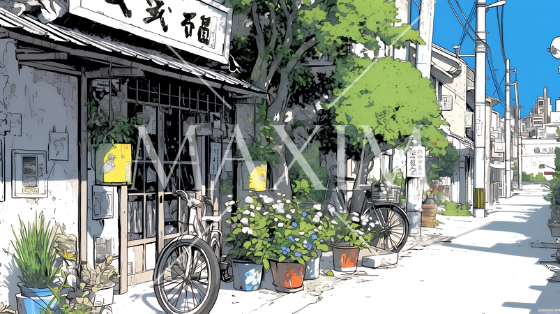 昭和感のあるレトロな店構え