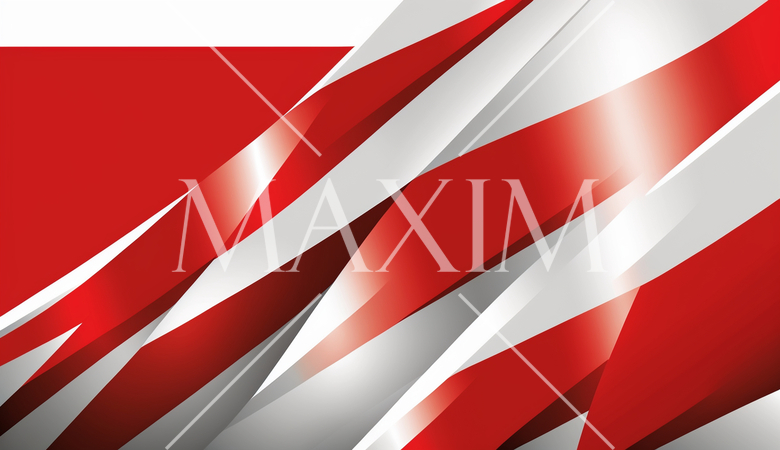 オーストリア（墺国）の国旗をモチーフにした背景