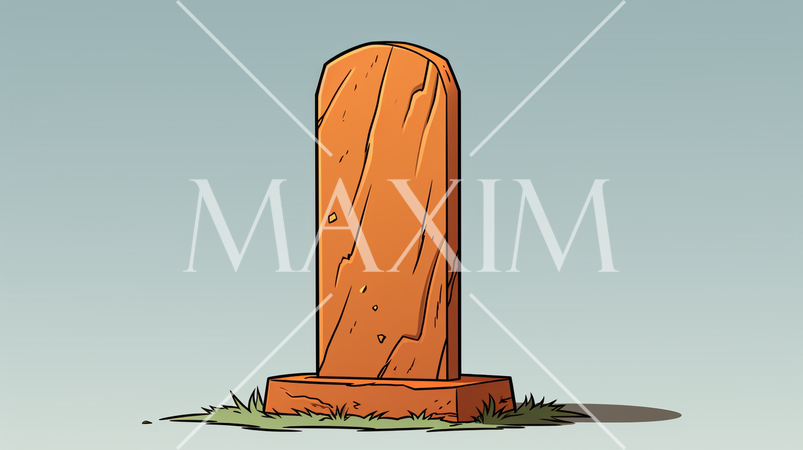 墓石：普通の野ざらしになっているちょっと古い墓石