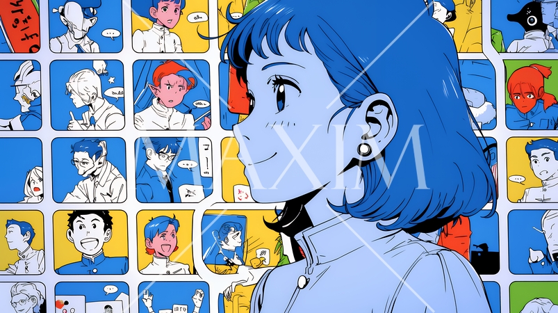 人材育成と社員研修のビジネスコンセプト｜学び成長するビジネスパーソンのイラスト素材