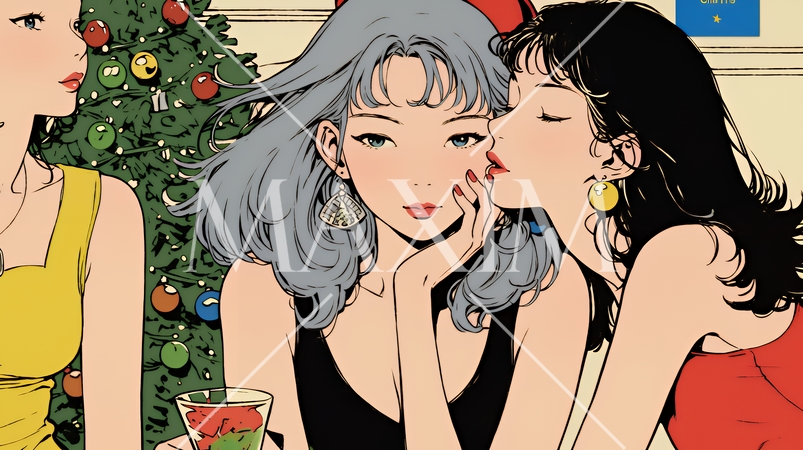 若者たちのクリスマスパーティ