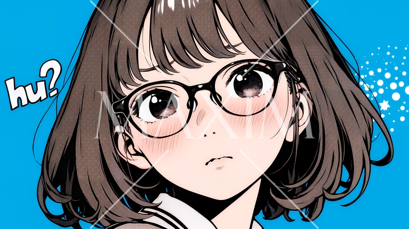 「はぁ？」と呆れた表情をしている女子高生