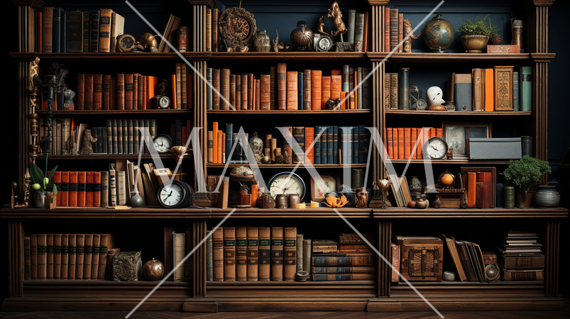 書籍がぎっしり詰まった本棚