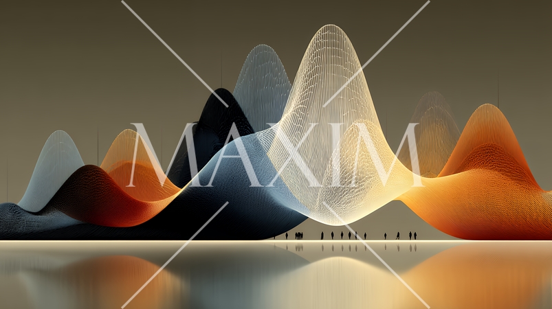 デジタルマトリックスデータ波形が作り出す仮想世界