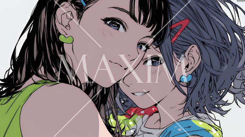 仲の良い女友達と内緒話