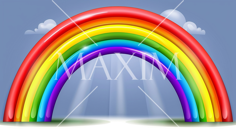 LGBTを意識した虹