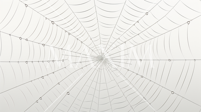 蜘蛛の巣のイメージの背景：精緻CG
