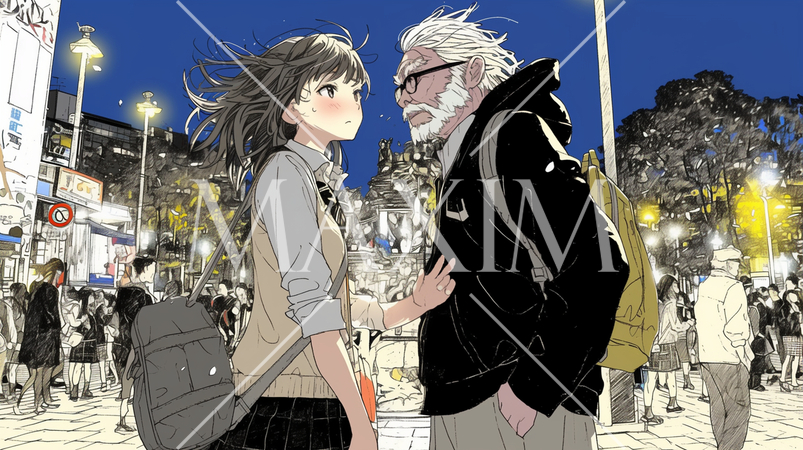 援交は犯罪です：援助交際（パパ活）の誘いを持ちかけている女子高生