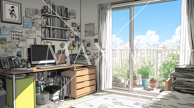 若者の一人部屋