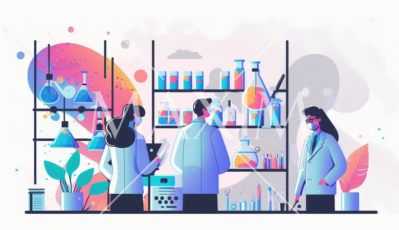 イノベーションと研究開発：研究所やイノベーションセンターでの作業。