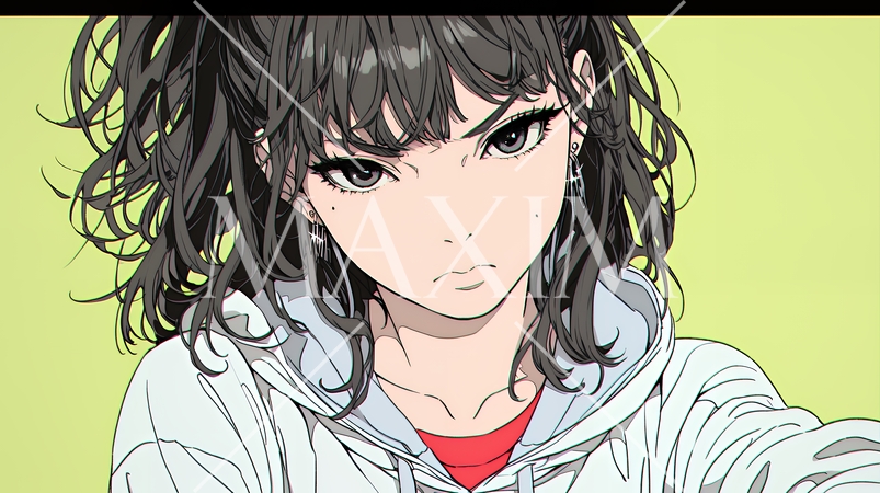 Noという表現を思いっきり顔に表しているる女性