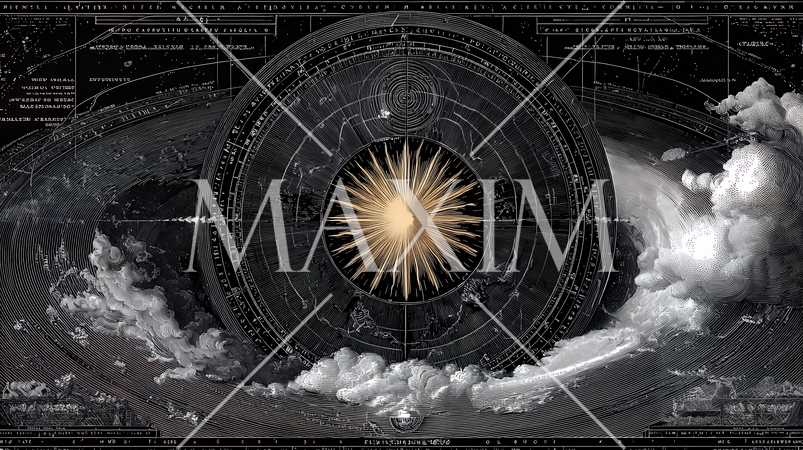 天文学のポスター用図版：宇宙論