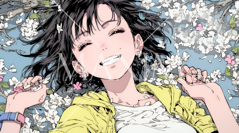 うれしくて目が開けられません