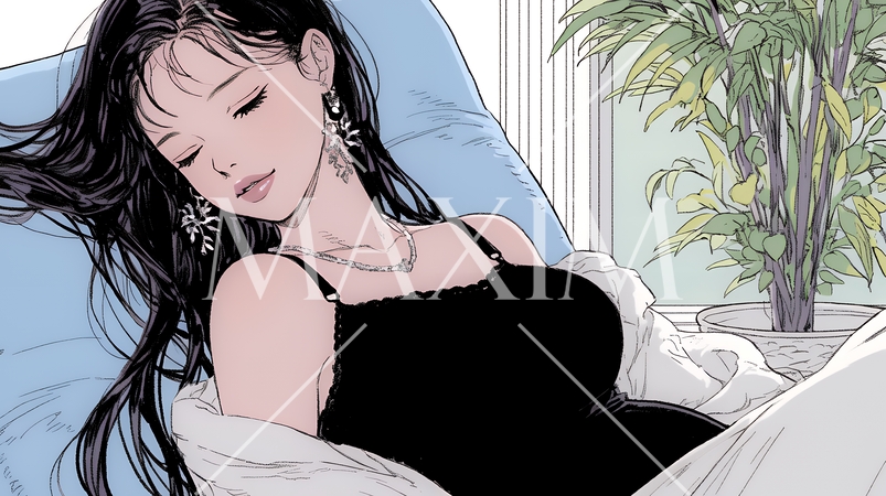 妊娠している若い女性