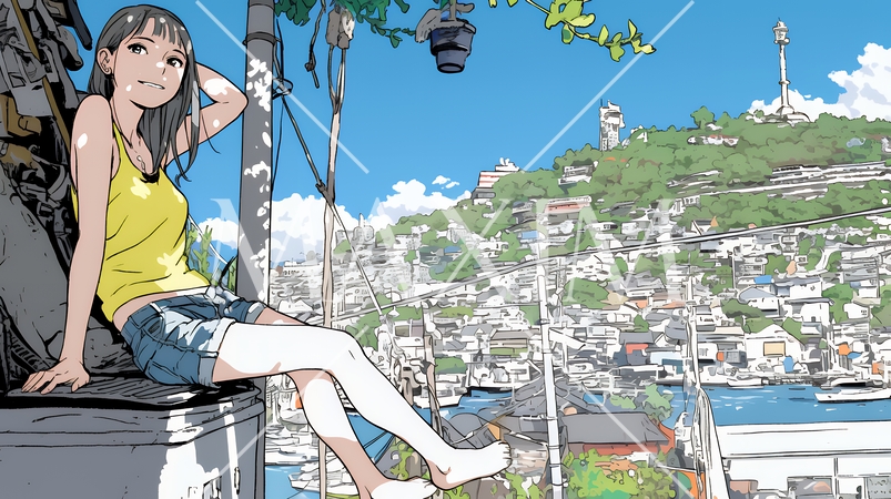 何も予定がない穏やかな休日を過ごしている若い女性