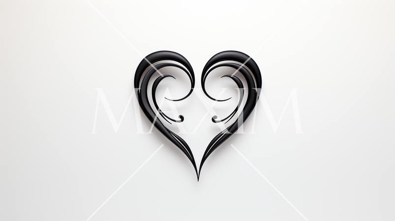 結婚式のイメージ：ハートをイメージしたシンボルデザイン