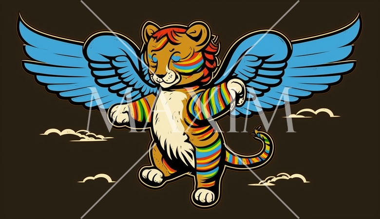 虎に翼：実際に翼の生えた虎