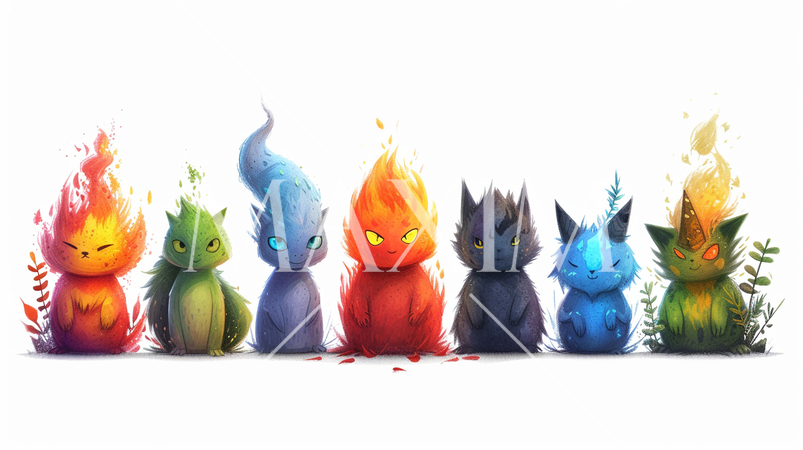 七つの大罪の具象化：人の行動に立ちはだかる誘惑、犯してしまった罪など