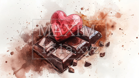 バレンタインチョコレート（イラストID:410656-20122）