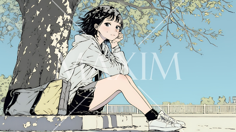 5月病の若い女子大学生