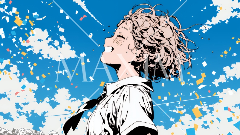 嬉しくて目を開けることができません