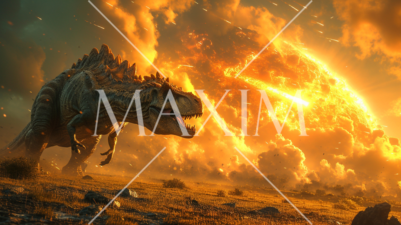 巨大隕石（彗星）衝突により恐竜が絶滅した