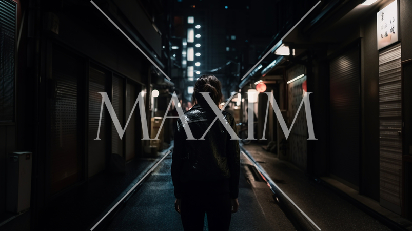 女性の夜の一人歩きは危険