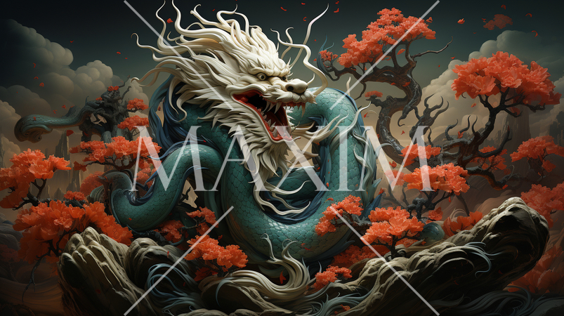 龍のシュールレアリズムぽい描写