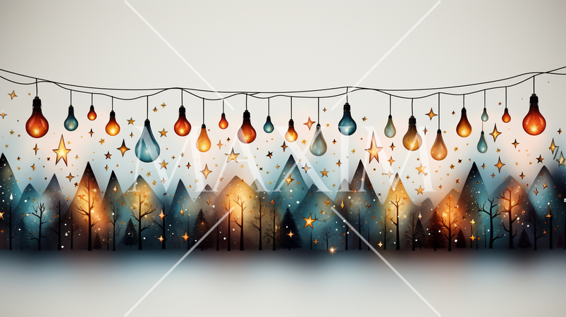 クリスマスを彩るデコレーションライト