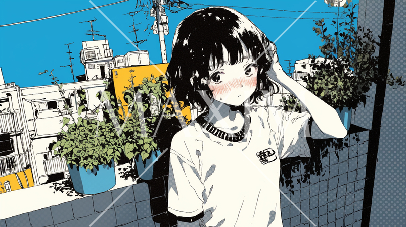 どうでも良い気分の女の子