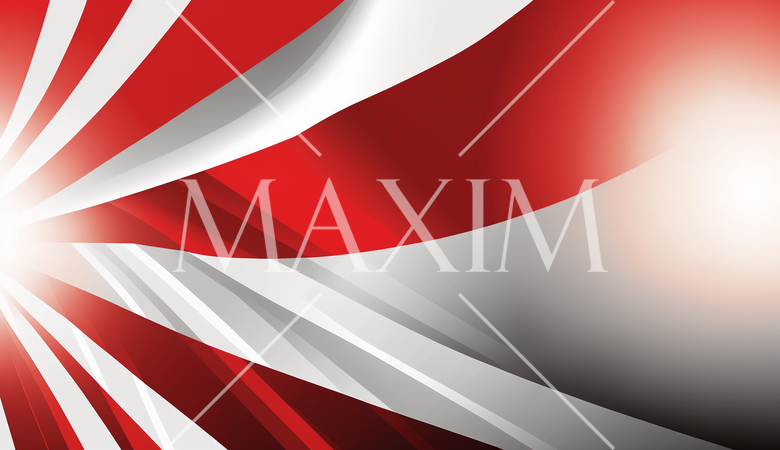 オーストリア（墺国）の国旗をモチーフにした背景