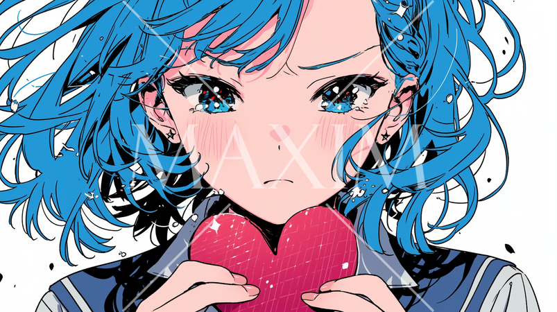 失恋して気落ちしている女の子