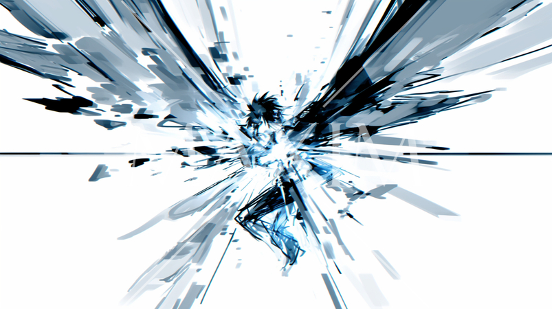 天使のような形の弾痕