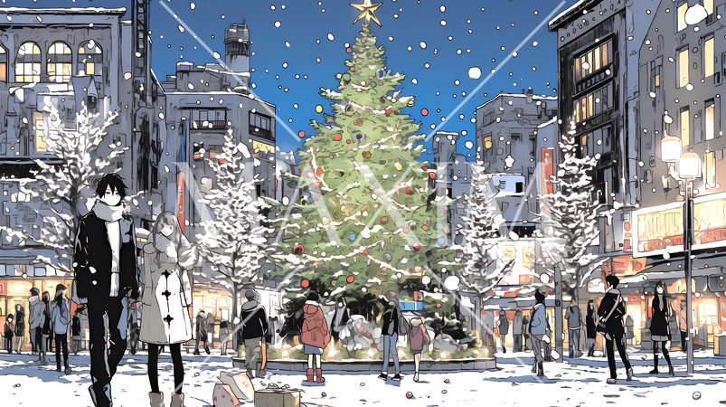 クリスマスイルミネーション