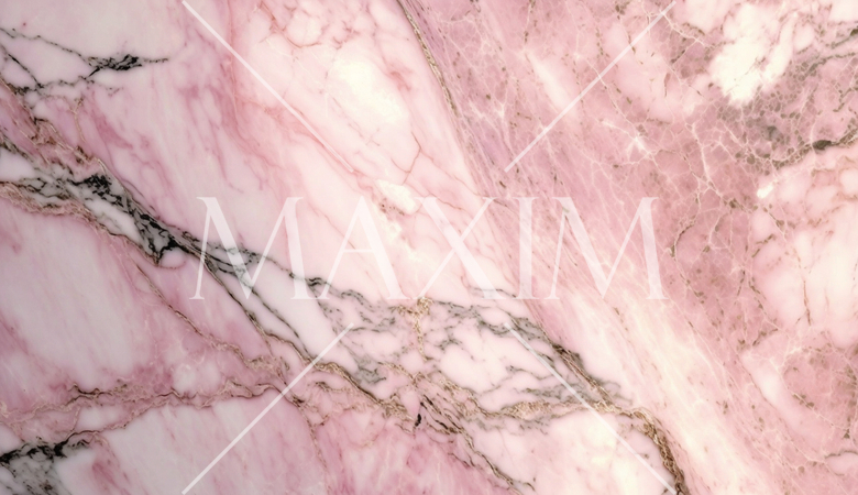 ピンクの大理石様の精緻CG背景画像