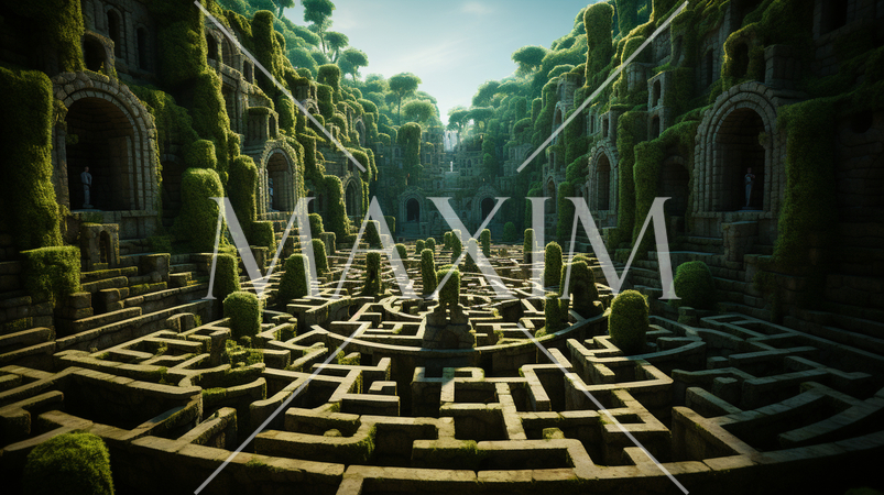 迷路のような古代都市