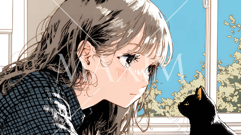 輝く瞳で見つめる好奇心旺盛な若い女性