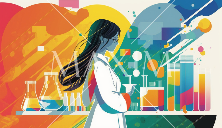 イノベーションと研究開発：研究所やイノベーションセンターでの作業。