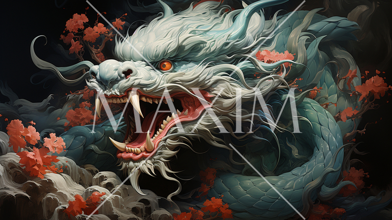 龍のシュールレアリズムぽい描写