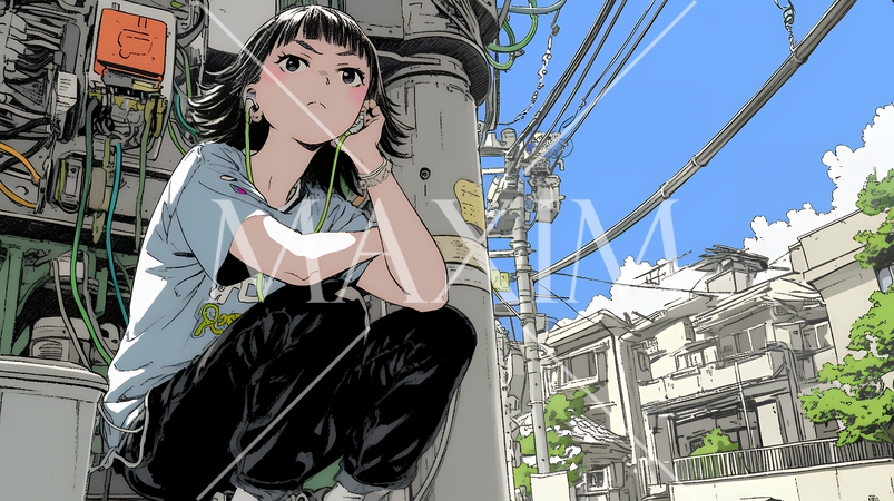 技術的な問題に直面し、肩をすくめて困惑している技術者