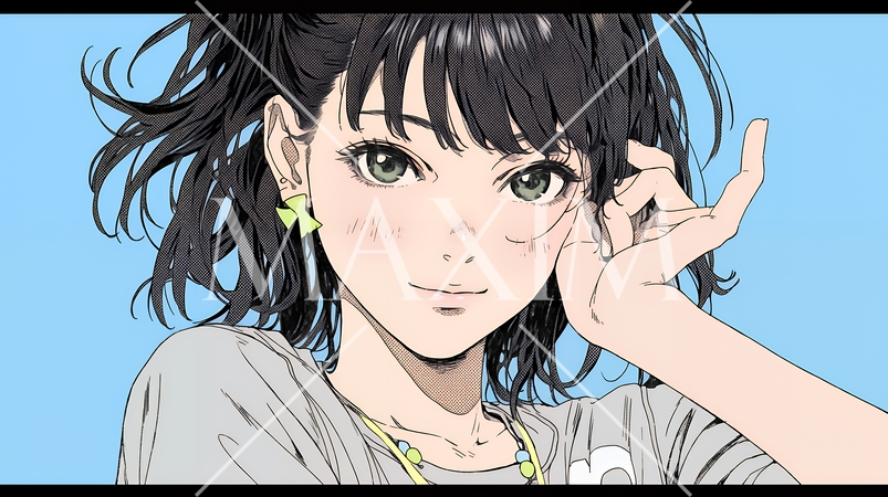 満面の笑みでYesと言っている若い女性